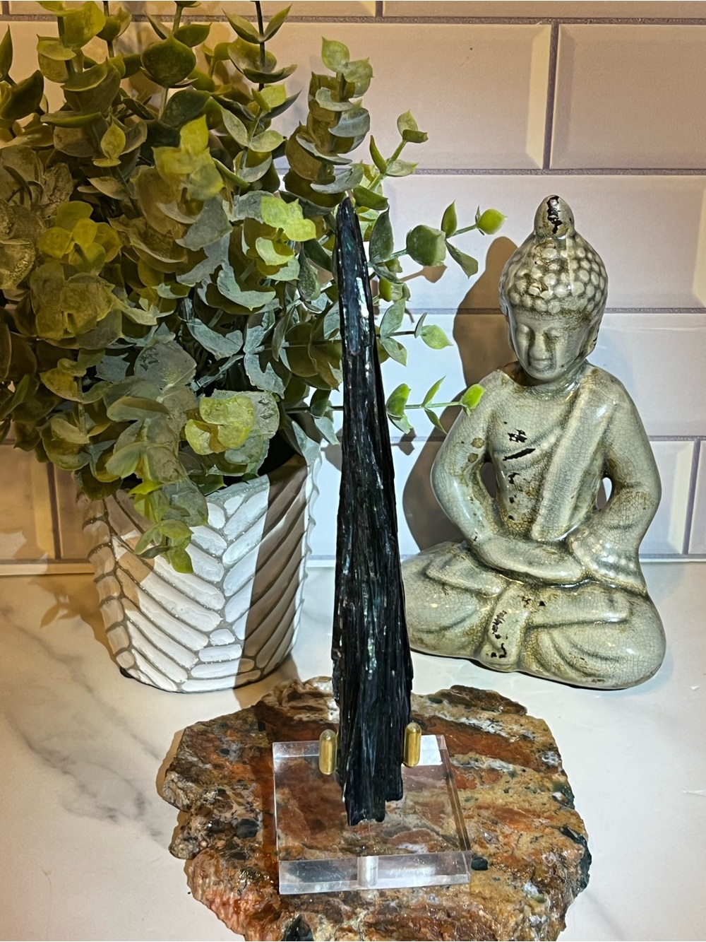 Vivianite Wand